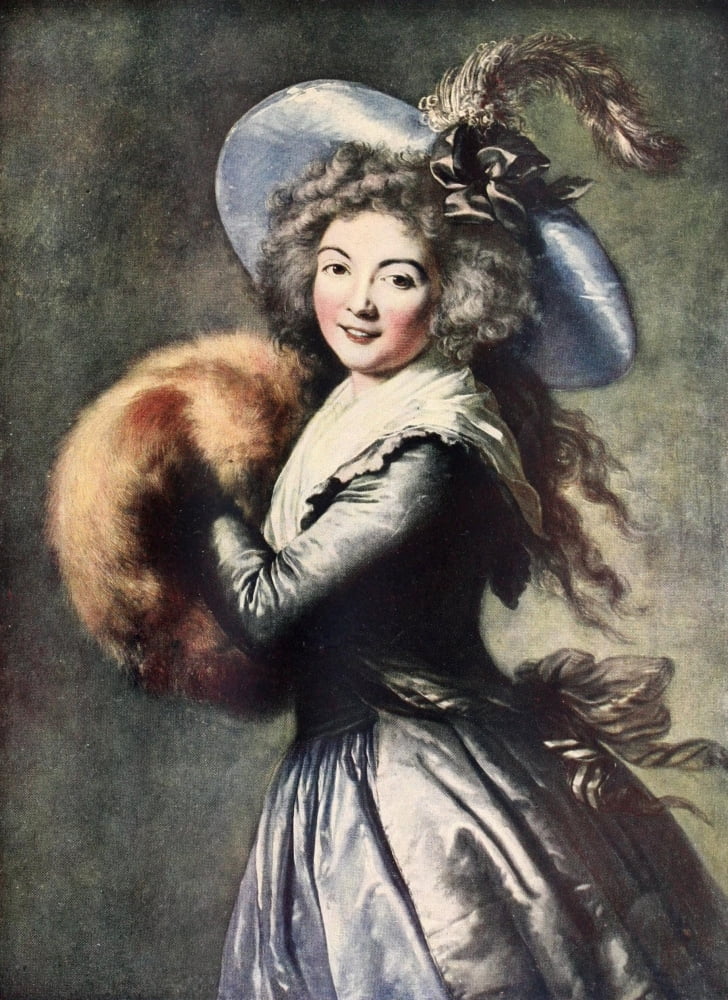 Mme Mole Raymond The Connoisseur 28 1910 Canvas Art - Louise ÔøΩlisabeth Vige Le Brun (24 x 36)