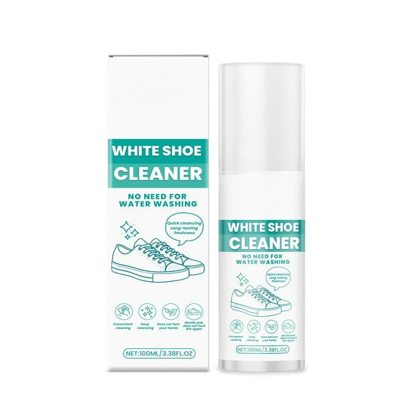 Mmeneyy 100ml White Shoe Cleaner For Deep Cleaning Of Stains Edges Yellowing And No Wash White Shoe Cleaner Cleaning White Shoes Shoes
