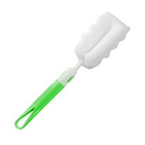 Mmeneyy 1Pc Bottle Brush,Bottle Washer Set Long Sponge Bottle Cleaning Brushes Baby Bottle Cleaner Brush, Nipple Brush