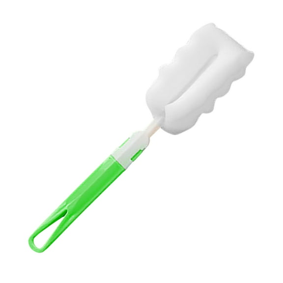 Mmeneyy 1Pc Bottle Brush,Bottle Washer Set Long Sponge Bottle Cleaning Brushes Baby Bottle Cleaner Brush, Nipple Brush