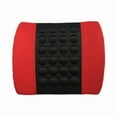 thumbnail image 1 of Mmeneyy 1pc Lumbar Massage Car Massage Cushion Lumbar Support Car Seat Back Support Waist Cushion, 1 of 6
