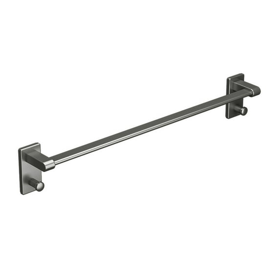 Mmeneyy 20 Inch Adhesive Towel Bar Aluminum Stick Towel Rack For Bathroom No Drilling Towel Holders With 2 Hooks 10ML
