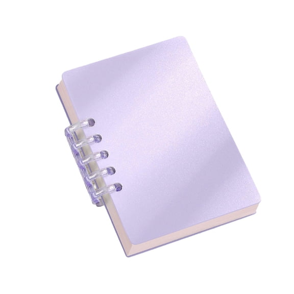 Mmeneyy A7 Pocket Notebook, Portable Thick Spiral Notebooks Memo Book with Waterproof Cover