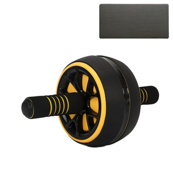 Mmeneyy Abdominal Exercise Wheel Ab Roller for Intense Abs Workout, Core Strengthening Trainer, and Fitness Equipment for Effective Belly Training