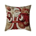 thumbnail image 1 of Mmeneyy Christmas Pillow Covers 17.7x17.7 Inches Decorative Pillow Cases With Soft Fabric Hidden Zipper For Home Decor, 1 of 7