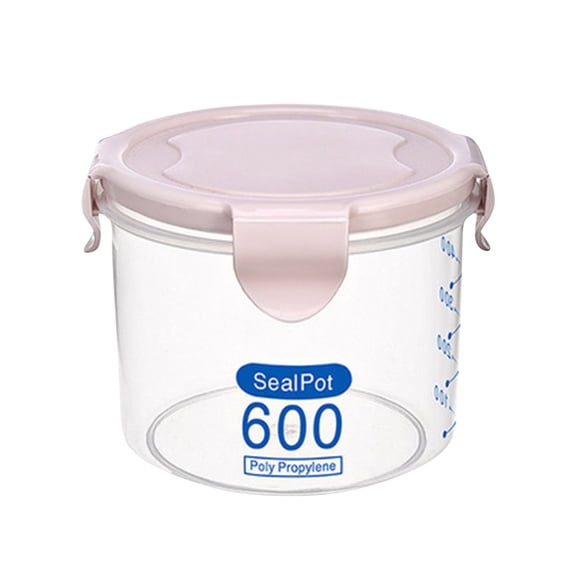 Mmeneyy Clear Airtight Food Storage Containers with Lids, Stackable Snap-on Plastic Canisters for Cereal, Dry Food, Flour and Sugar, BPA Free