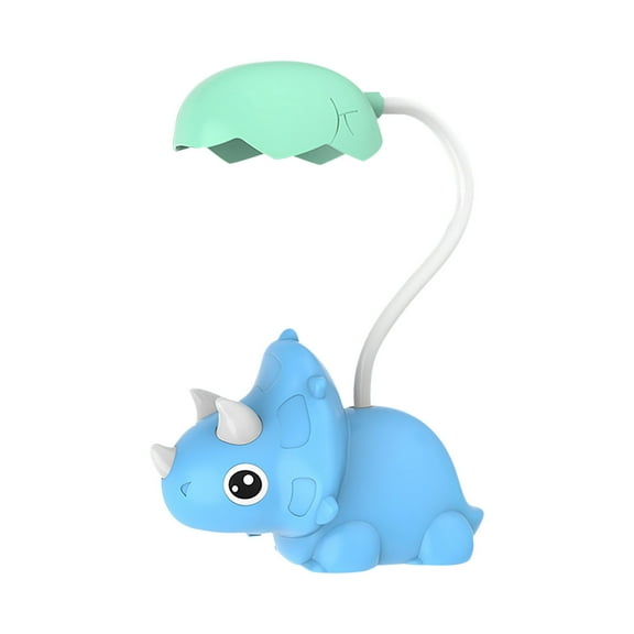 Mmeneyy Dinosaur Rechargeable Table Lamp Folding Learning Eye Table Lamp Children's Small Table Lamp Student Bedside