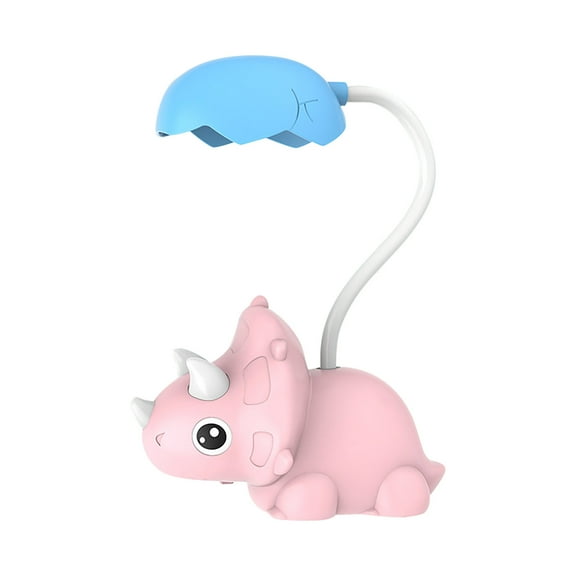Mmeneyy Dinosaur Rechargeable Table Lamp Folding Learning Eye Table Lamp Children's Small Table Lamp Student Bedside