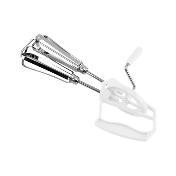 Mmeneyy Egg Beater Mixer,Stainless Steel Rotary Hand Whip Whisk Hand Mixer Plus Egg Beater Cooking Tool Suitable For Kitchen Gadget