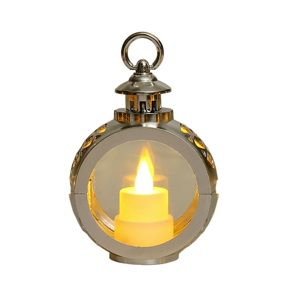 Mmeneyy Electronic Candle Ambient Light Christmas Small Oil Lamp Mini Light Candle Night Light Holiday Ambient Decoration Lights