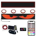 thumbnail image 1 of Mmeneyy Eyes Light Sign For Cars Led Eyes Animated For Car Truck Windshield DIY Programmable Led Windshield Eyes With App Control For Windows Of Cars SUVs, 1 of 7