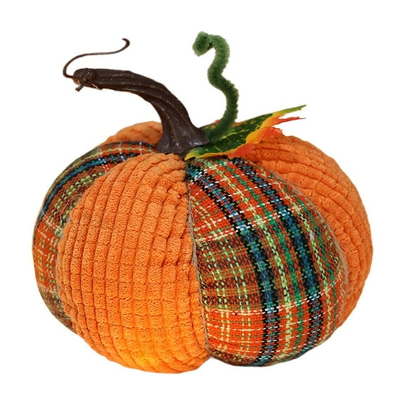 Mmeneyy Festival Pumpkin Colorful Window Decoration Simulation Knitted Pumpkin Ornaments Party Decoration
