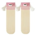 thumbnail image 1 of Mmeneyy Funny Holding Hands Socks 2 Pairs Crazy Magnetic Men Women Couple Socks Silly Sock Birthday Gifts for Teens, Friends, 1 of 7