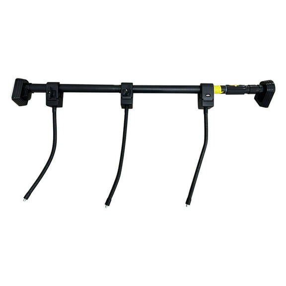Mmeneyy Garland Hangers for Front Door | Garland Hanger Adjustable for 31.5"-39.3" Doors | Heavy Duty Garland Holder for Front Door | Easy Installation Christmas Wreath Tension Rod for Door Frame