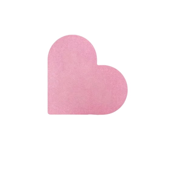 Mmeneyy Heart Felt Bulletin Board, Fabric Felt Pin Board, Foldable Cork Boards for Walls, Ideal for Home Office Classroom