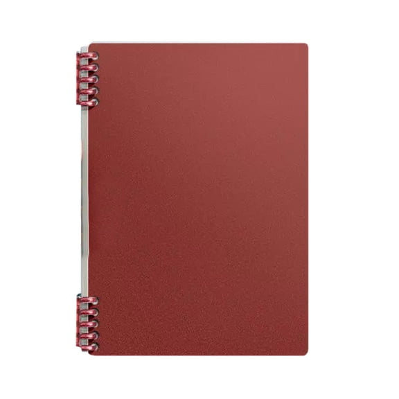 Mmeneyy Smart Ring Binder Notebooks, Thickened B5 Refillable Lined Notebook, 10''x7'', Available in 12 Colors