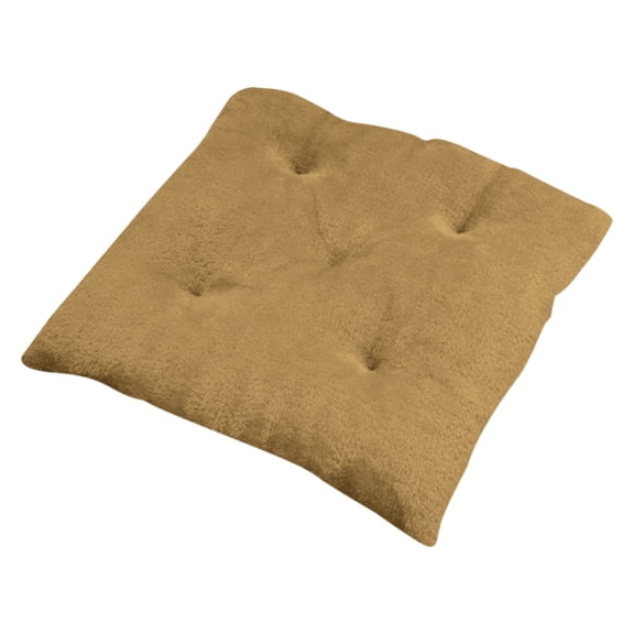 Mmeneyy Soft Plush Chair Cushion, 15.7''x15.7'' Thicker Breathable Seat Pads for Home Office Chair, Floor, Machine Washable