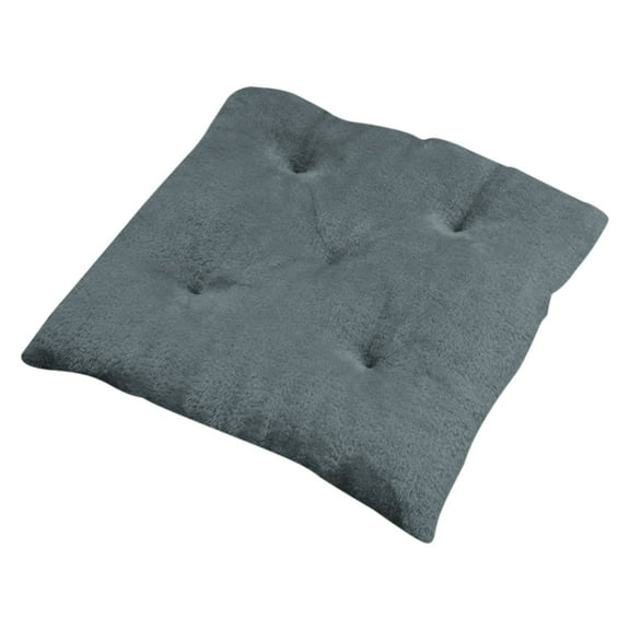 Mmeneyy Soft Plush Chair Cushion, 15.7''x15.7'' Thicker Breathable Seat Pads for Home Office Chair, Floor, Machine Washable