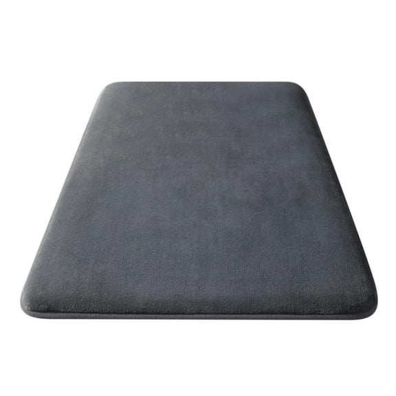 Mmeneyy Soft Velvet Floor Mat, 15.7''x23.6'' Absorbent Non-Slip Fast Drying Rugs for Front Door Bathroom Bedroom