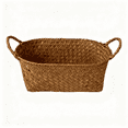 thumbnail image 1 of Mmeneyy Wicker Basket with Handles, Handwoven Multi-Purpose Storage Baskets for Bedside, Living Room, Kitchen and More, 1 of 8