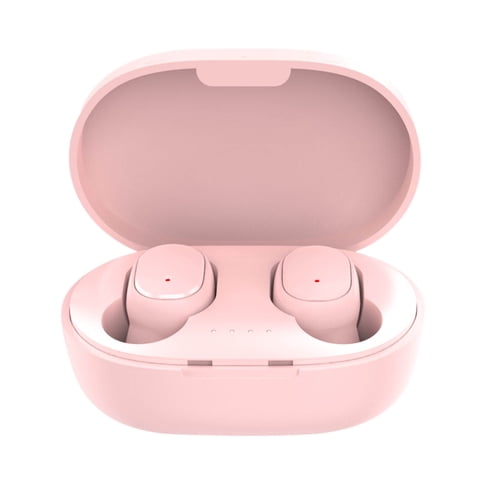 Mmeneyy Wireless Earbuds for Small Ears, Cute Lightweight Waterproof Bluetooth 5.0 Earbuds with Fast Charging Case for iPhone Android