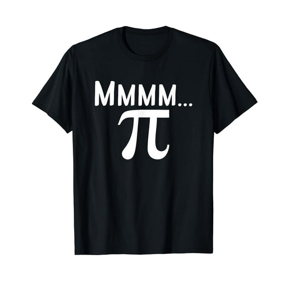 Mmm Pi Funny Pi Day Distressed Vintage Mmmm Pi T-Shirt