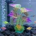 thumbnail image 1 of Mnhhatv 2pc Plastic Aquatic Plants Fake Seaweed for Fish Tank Aquarium Decorations Lifelike Artificial Plants Easy Setup No Maintenance Safe for Fish Home Aquarium Landscape Decor, 1 of 6