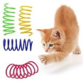 thumbnail image 1 of Mnhhatv Interactive Spring Toy - Mini Rolling Spring Toy for Pets, Fun Indoor Entertainment for Cats, Easy to Clean and Safe, Perfect for Bouncing on Floors or Hard Surfaces (199 characters), 1 of 7