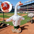 thumbnail image 1 of Mnhhatv Sports Theme Porch Goose Costume For 23 Inch Statues, Polyester Outfit With Rotating Mini Balls, Outdoor Yard Patio Display, Durable Weather Friendly Spring Or Game Day Decor, 1 of 6