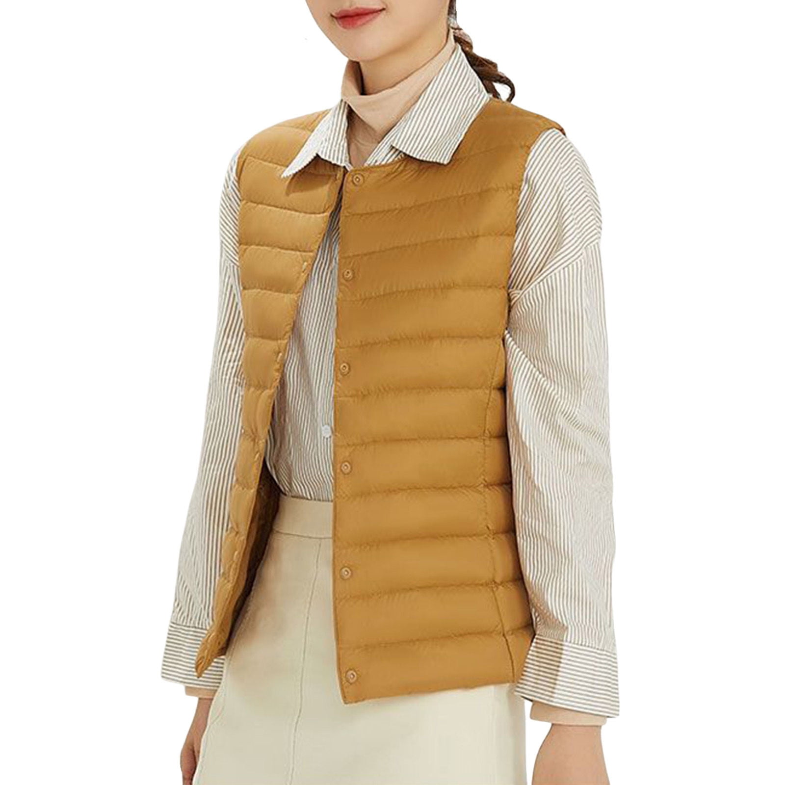 Ladies Plus Size Polar Fleece Vest With Pockets Warm Womens XL, 2XL, 3XL,  4XL