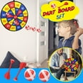 Mntpdp Safe Dart Board Game Set for Kids & Adults Includes Dart Board