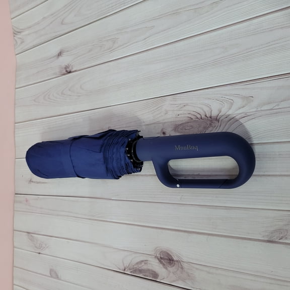 MnuBnq Umbrellas Quick-Open Travel Umbrella with Teflon Coating & 2-Year Warranty