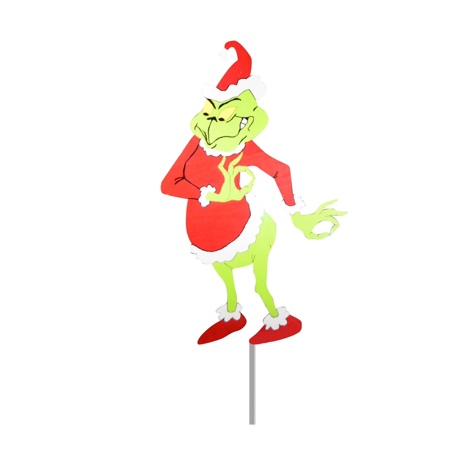 Grinch Stealing Christmas Lights Clipart 79
