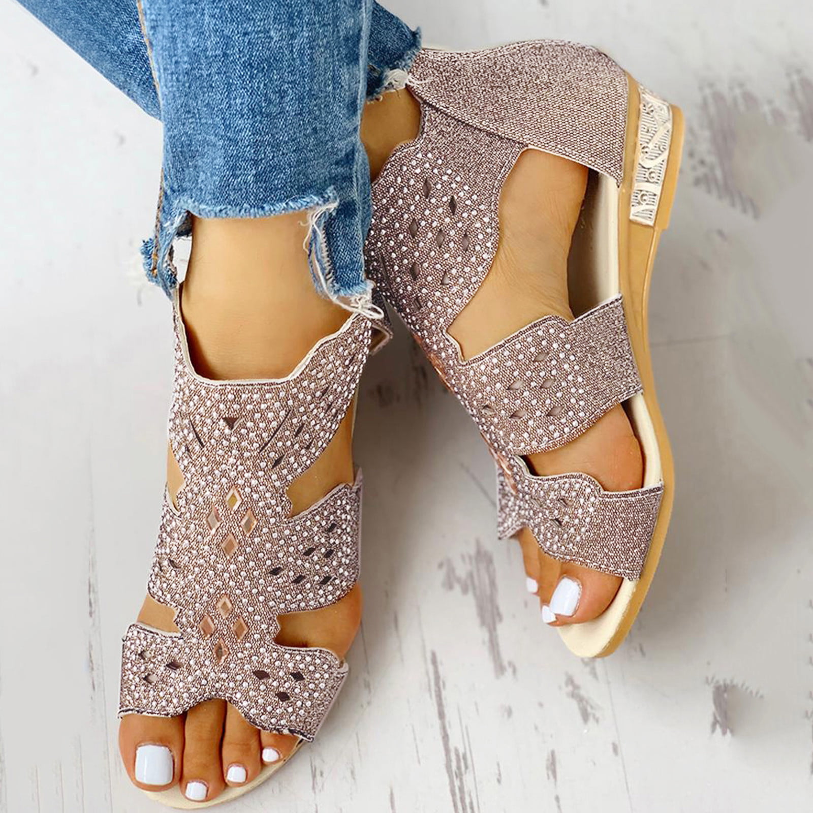 Zip Sandals for Women | Mercari