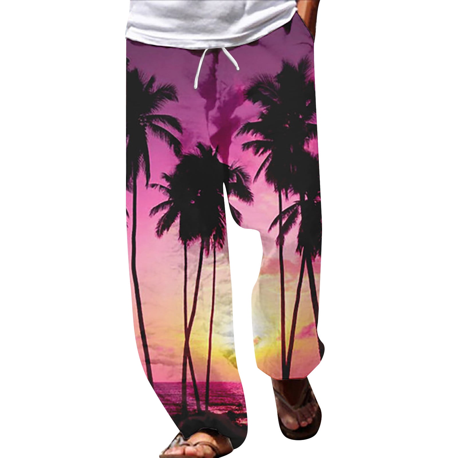 60%off Code: FD6P26YQ Mens Hippie Harem Pants Baggy Elastic Waist Drop Crotch Yoga Japanese Pants Loose Fit Dance Trousers With Pockets  ⏰ (AD) (0809