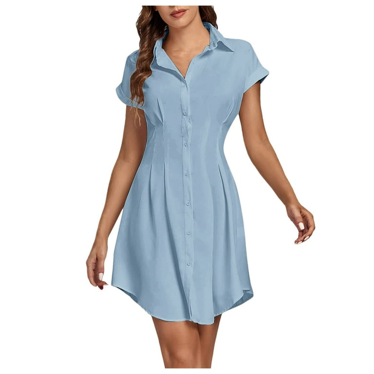 white summer shirt dress with fitted wasit 4312 white summer shirt dress with fitted wasit 4312