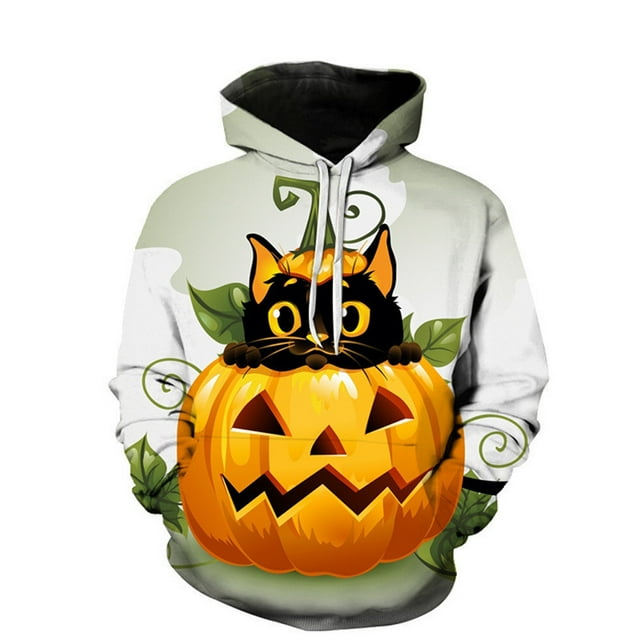 Mnyotv Halloween Shirts for Men Halloween Sweatshirts for Men Digital