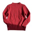 thumbnail image 1 of Mnyotv Kids Pullover Tops Boys Girl Fall Winter Base Layer Sweaters Unisex Long Sleeve Thermal Sweater Size 11-12 Years, 1 of 9