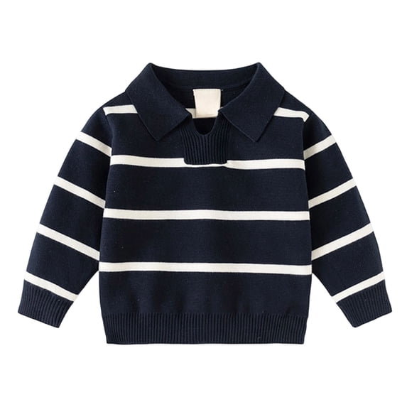 Mnyotv Knit Sweater for Toddler Boys Long Sleeve Pullover Sweaters Shirts Boy Fall Winter Clothes Tops Size 2-3 Years
