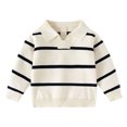 thumbnail image 1 of Mnyotv Knit Sweater for Toddler Boys Long Sleeve Pullover Sweaters Shirts Boy Fall Winter Clothes Tops Size 3-4 Years, 1 of 6