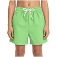 thumbnail image 1 of Mnyotv Summer Beach Shorts Kids Boys Athletic Short Casual Drawstring High Waisted Sweatshorts Size 7-8 Years, 1 of 6