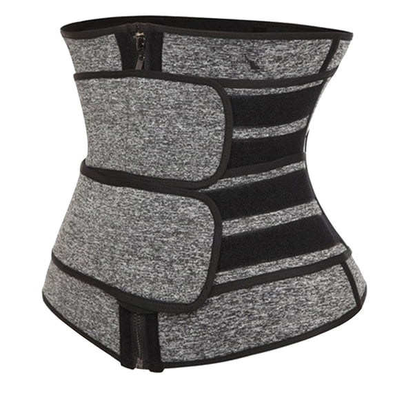 Mnyycxen Waist Trainer Corset Compression Sauna Trimmer Belt Underbust Waist Cincher Shaper Sport Girdles