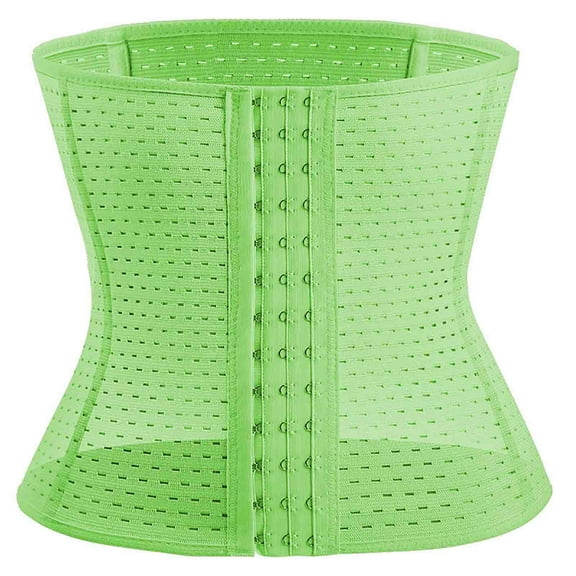 Mnyycxen Waist Trainer for Women Latex Underbust Waist Cincher Corset Sport Girdle Hourglass Body Shaper