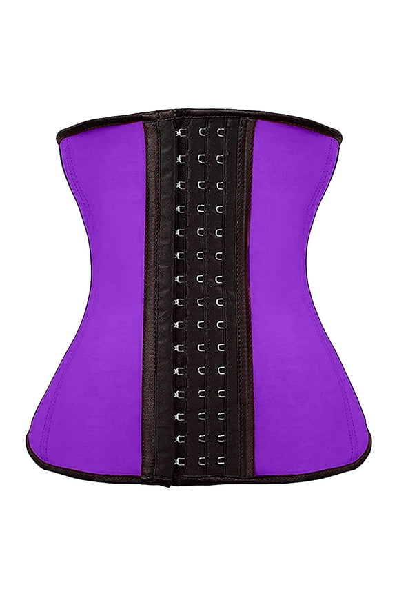 Waist Trainer for Women Latex Underbust Waist Cincher Corset Sport Girdle Hourglass Body Shaper