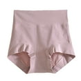 thumbnail image 1 of Mnyycxen Women's High Waisted Briefs Full Coverage Tummy Control Seamless Shapewear Panty Confortable Breathable Underwear, 1 of 1