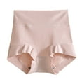 thumbnail image 1 of Mnyycxen Women's High Waisted Briefs Full Coverage Tummy Control Seamless Shapewear Panty Confortable Breathable Underwear, 1 of 1