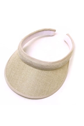Womens Golf No Headache Round Brim Hats Tennis Running Sport Sun Visor Top Level Cotton Twill Ball Adjustable Caps