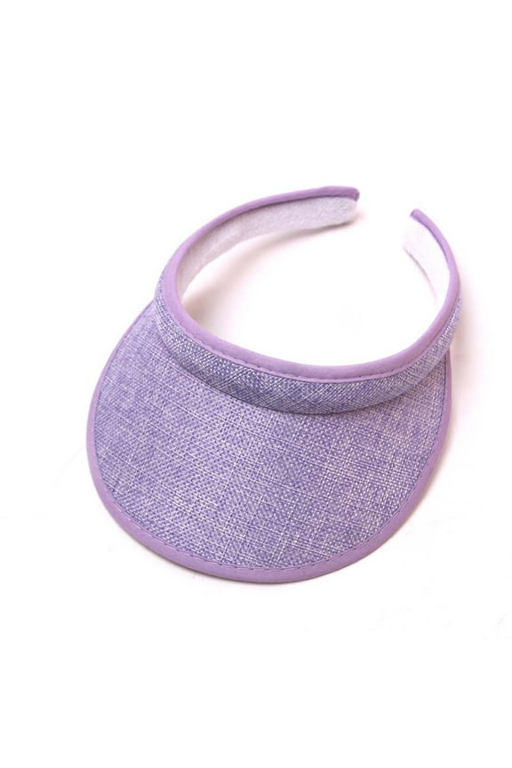 Womens Golf No Headache Round Brim Hats Tennis Running Sport Sun Visor Top Level Cotton Twill Ball Adjustable Caps