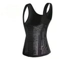 thumbnail image 1 of Mnyycxen Womens' Waist Trainer Vest Postpartum Workout Sweat Breathable Shapewear Lace Compression Underbust Shapewear Top, 1 of 3