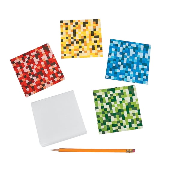 Mo Digi Notepads - Party Favors - 24 Pieces